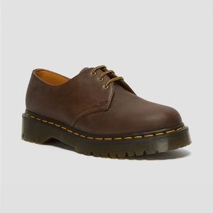 🔴SOLD🔴 NWOT SZ M7/W8 1461 Brown Leather Oxford